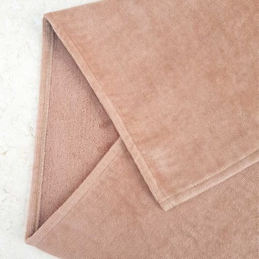 Brown Towelling Fabric