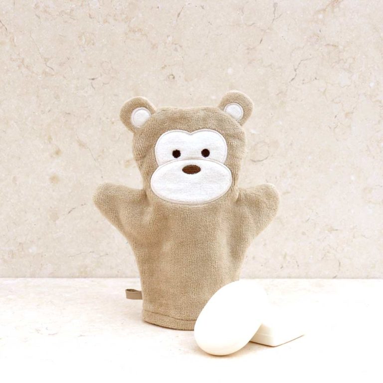 Animal Puppet Bath Mitts for Babies Bath Mitt Gift Set
