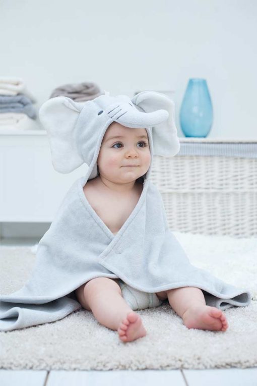 Elephant Hooded Towel for Babies