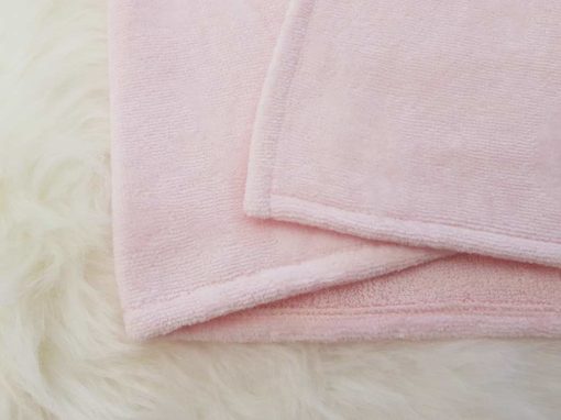 Pink Towelling Fabric