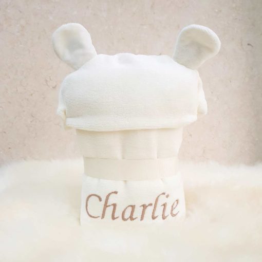 For Smiley Bear baby towel